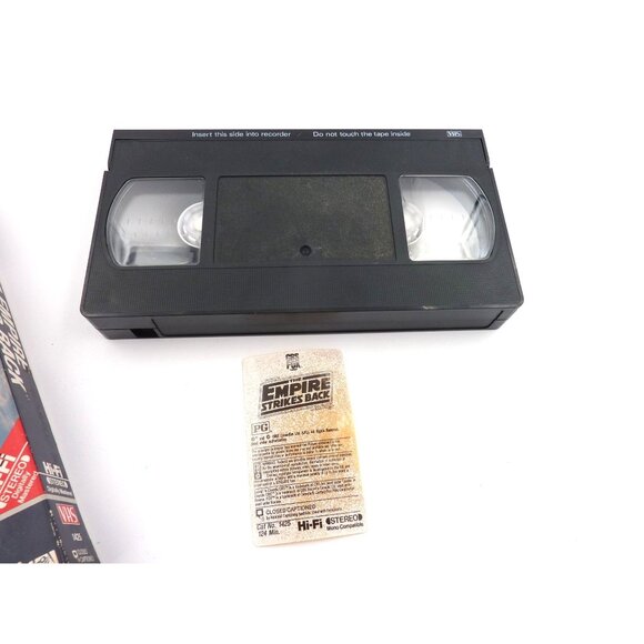 Star Wars The Empire Strikes Back VHS Video Cassette 1984 CBS Fox - Picture 5 of 5